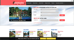 Desktop Screenshot of hotelsinkovalam.net